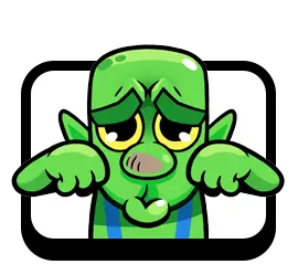 Goblin BooHoo Clash Royal Emote Code